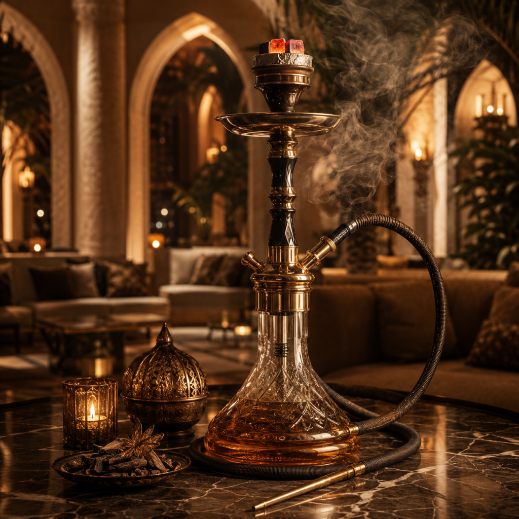 Smoked Amber Oud Shisha